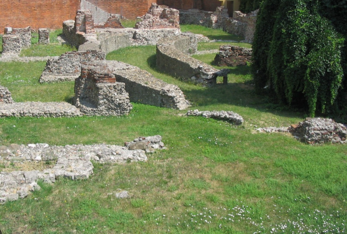 rovine romane a milano - radiotaxi 028585